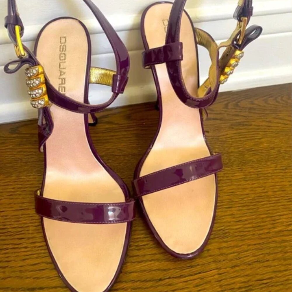 DSQUARED2 Purple Heels